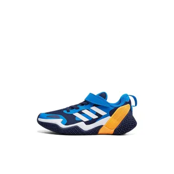 Adidas 4Uture Rnr El K Anti Slip And Wear Resistant Lightweight Sports Casual Shoes Blue White Kids'