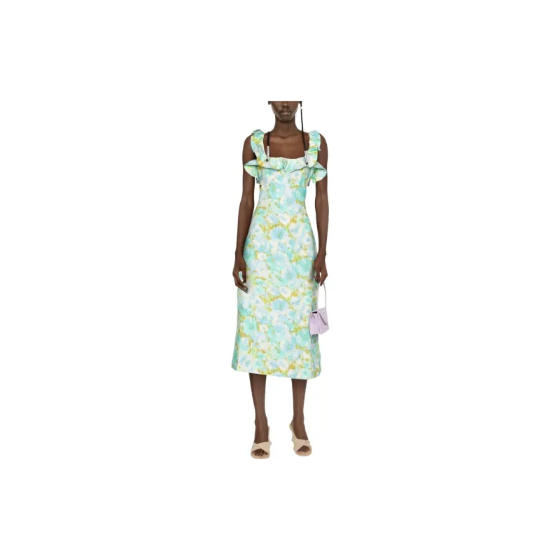 Zimmermann Floral-print Frilled Dress-1