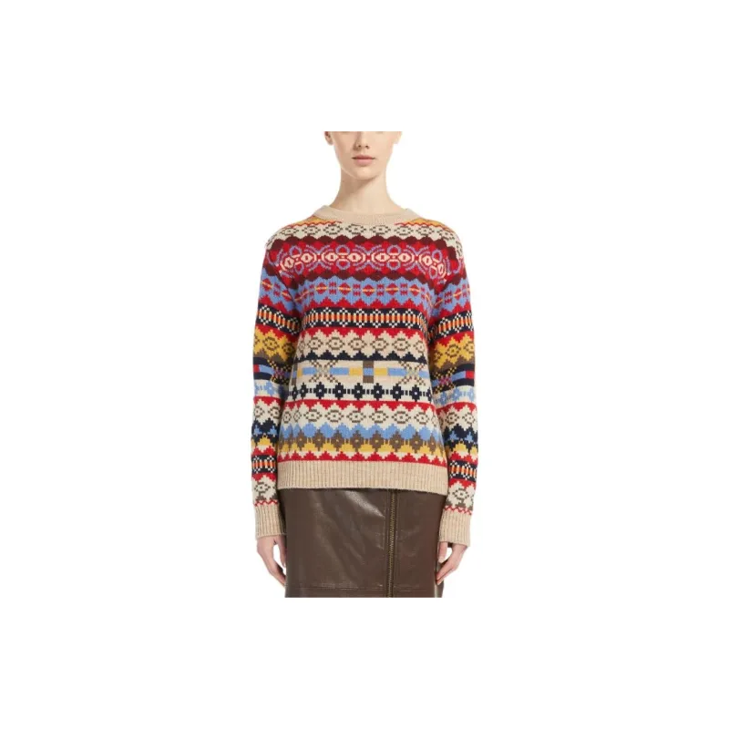 WEEKEND MaxMara Sweater Women's Red-3
