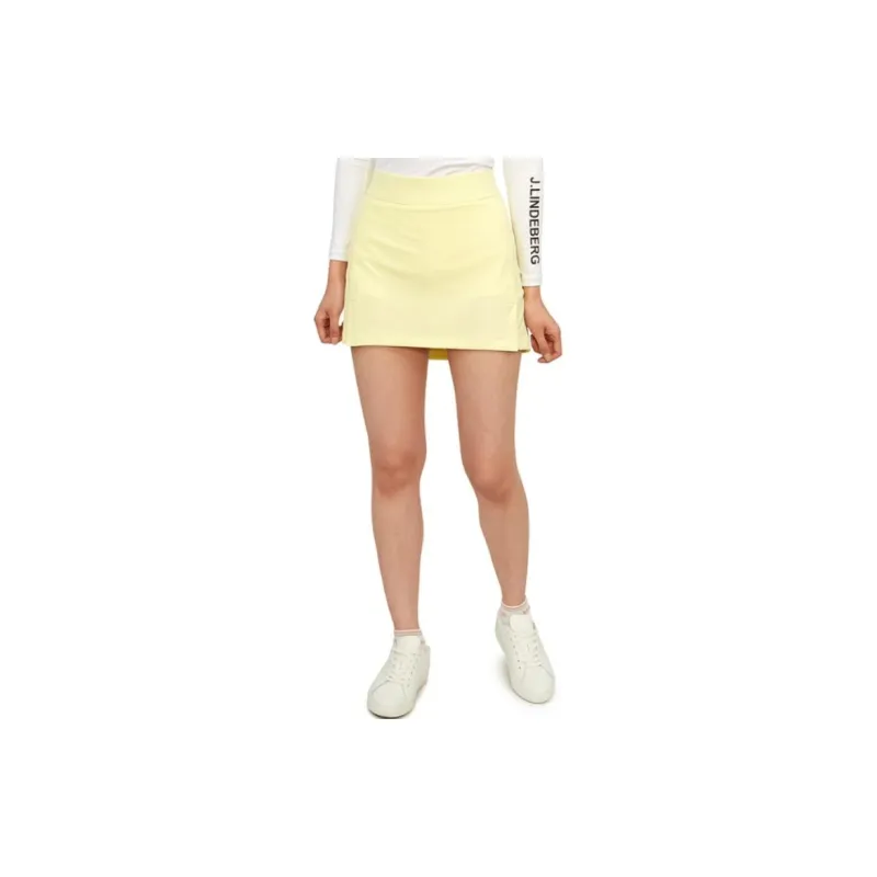 J.Lindeberg Casual Short Skirts Women's Yellow-5