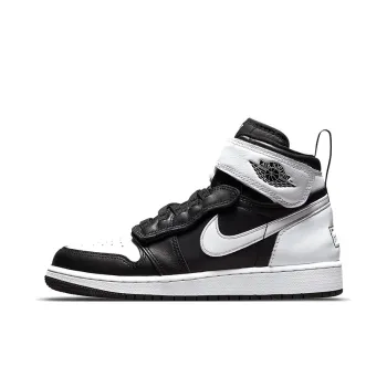 Jordan 1 High FlyEase Black White GS