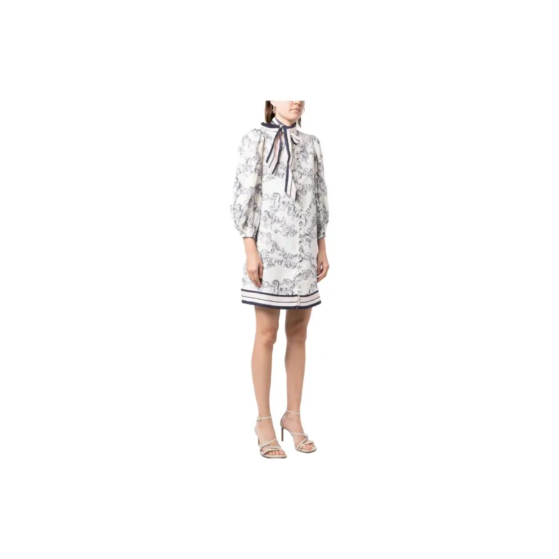 Zimmermann Long-Sleeved Dresses Women's White-3