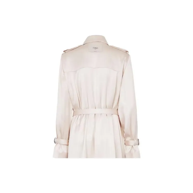 FENDI Double Breasted Overcoat-3