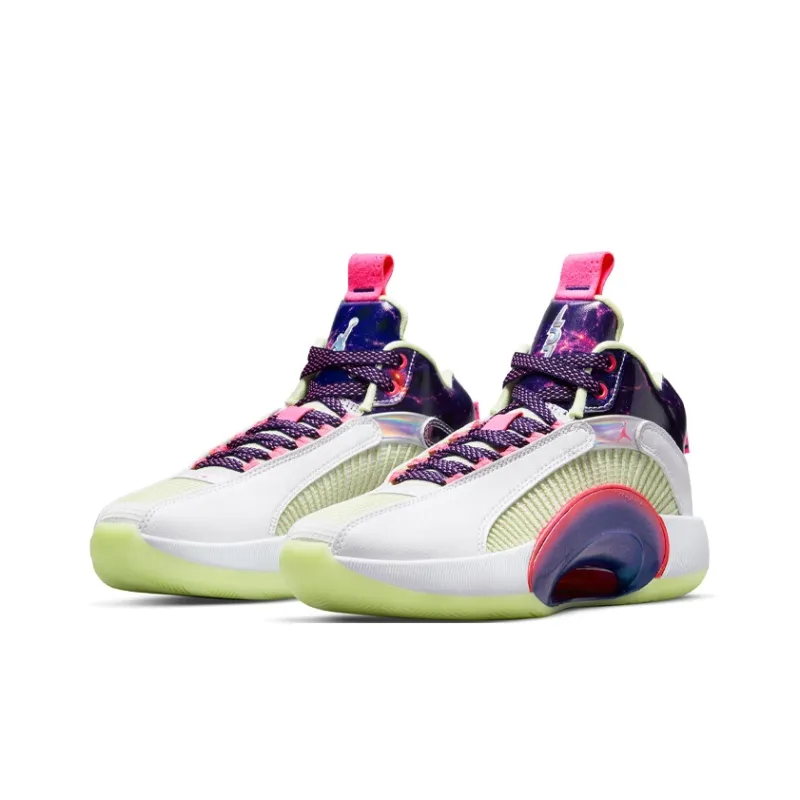 Jordan Mid Top Basketball Shoes Teenagers-2