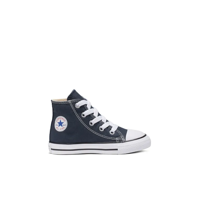 Converse Chuck Taylor All Star Anti Slip Wear Resistant High Top Toddler Shoes Blue Infant And Toddler-1