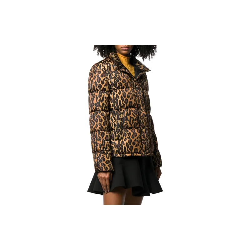 MIU MIU Puffer Jacket Women's Brown-3