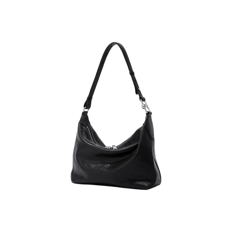 FION Vegetable Tanned Cow Leather Shoulder Bag Regular Women's Multicolor-1