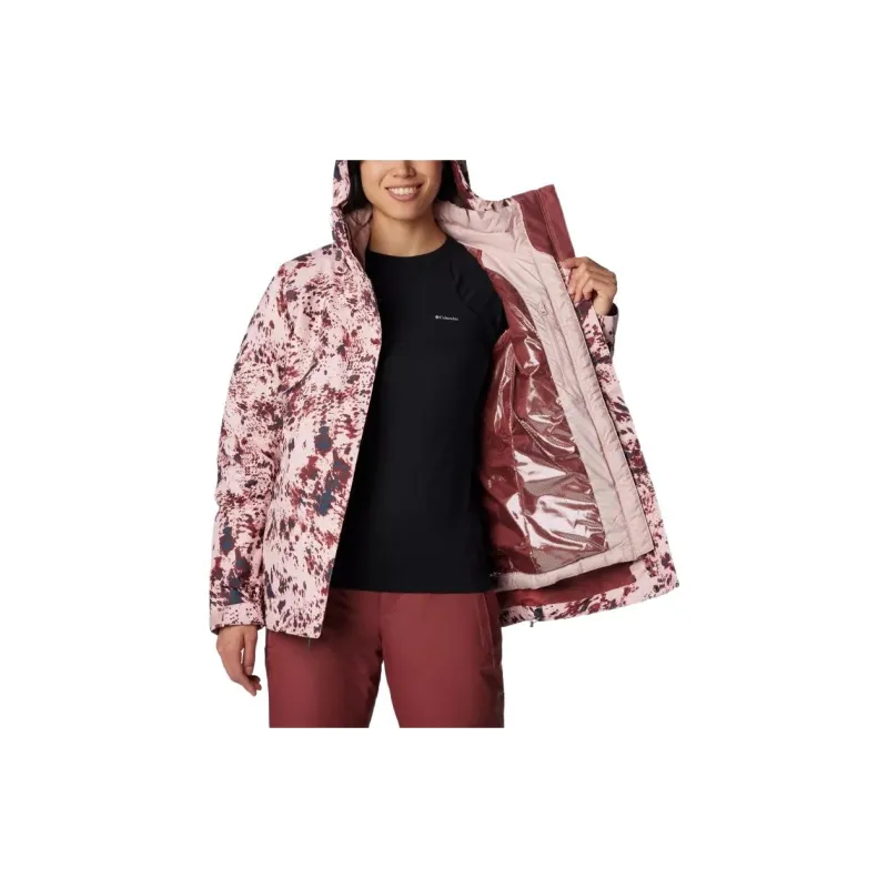 Columbia Windbreaker Jackets Women's Pink-6
