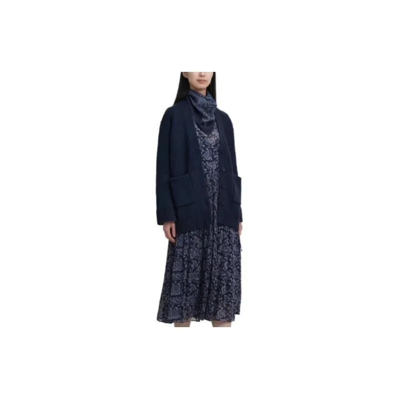 UNIQLO Uniqlo X Clare Waight Keller Co branded Collection Knitwear Women's Navy Blue-1