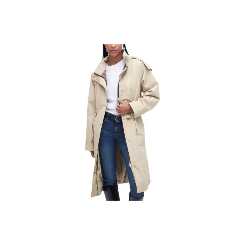 BARBOUR Barbour Lotte Waterproof Jacket Jackets Coats Women's Beige-1