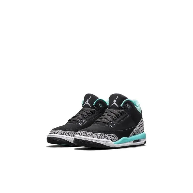 Jordan Air Jordan 3 Tiffany TD High-Top Casual Shoes Black Infant And Toddler-3