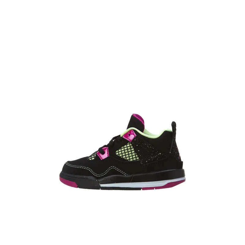 Jordan 4 Retro Fuchsia Lime Black TD-0