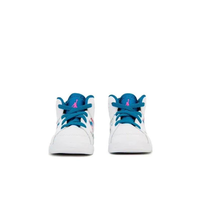 Jordan 6 Retro White Laser Fuchsia Green Abyss TD-1