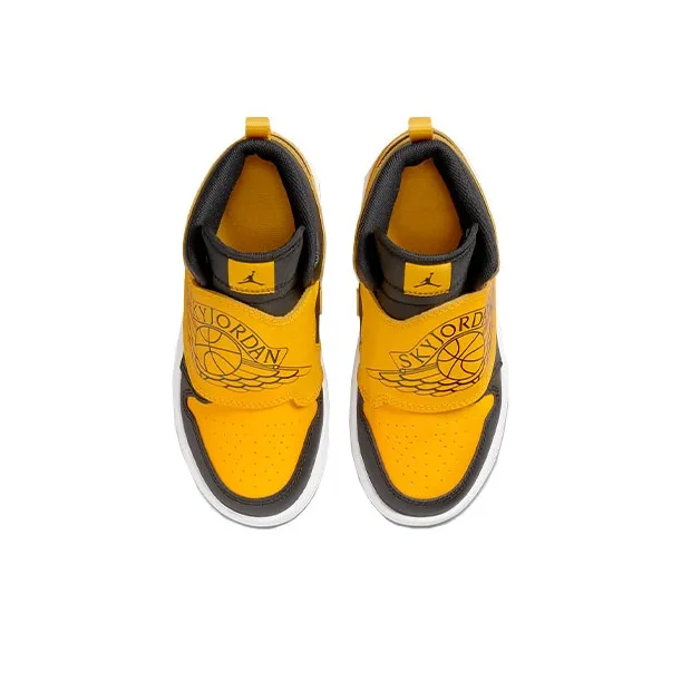 Jordan Sky Jordan 1 Black White University Gold PS-3