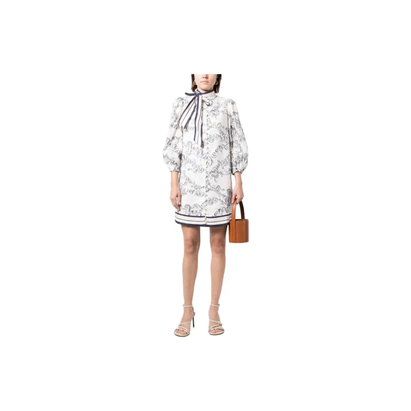 Zimmermann Long-Sleeved Dresses Women's White-1