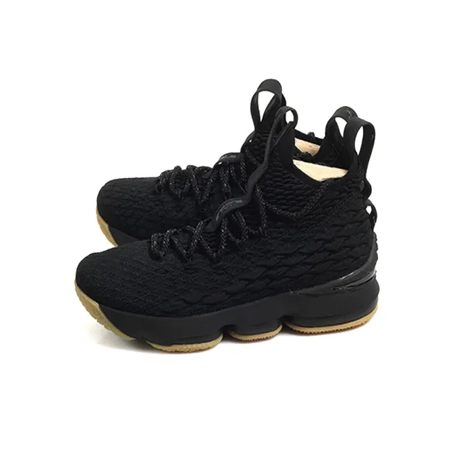 Nike LeBron 15 Black Gum GS-2