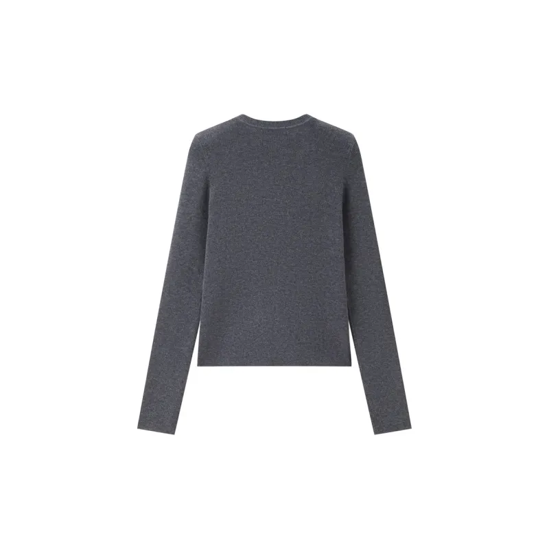 UNIQLO Knitwear Women's Dark Heather Gray-1