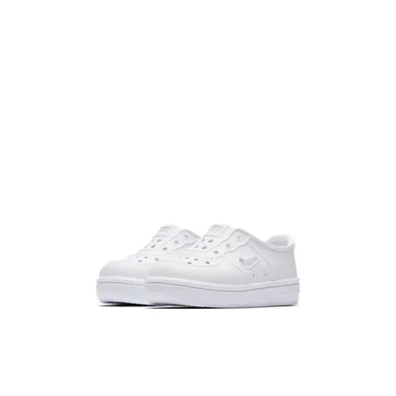 Nike Air Force 1 Lightweight Low Top Toddler Shoes White Infant And Toddler-3