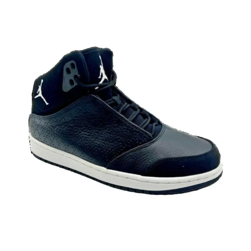 Jordan 1 Flight 5 Prem Black White-2