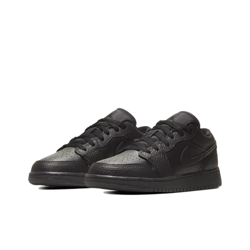Jordan 1 Low GS Triple Black 2020-2