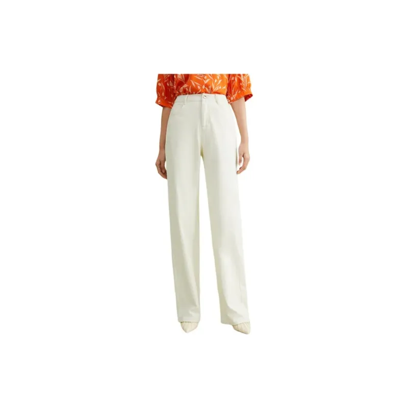 Yiner Jeans Women's White-1