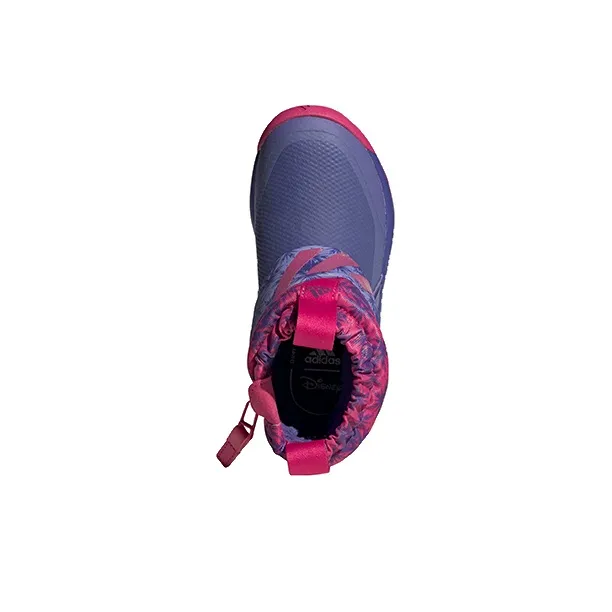 Disney x Adidas Active Snow Waterproof And Warm Knee-High Kids' Boots Purple Pink Children Aged 3-7 Years Old-4