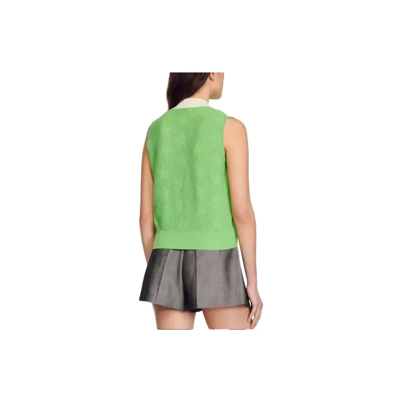 Sandro Jackets Coats Women's Green-2