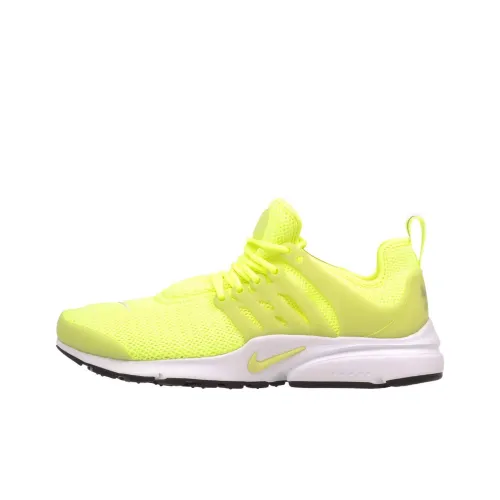 Nike Air Presto Casual Shoes Women's Low-Top Yellow/White