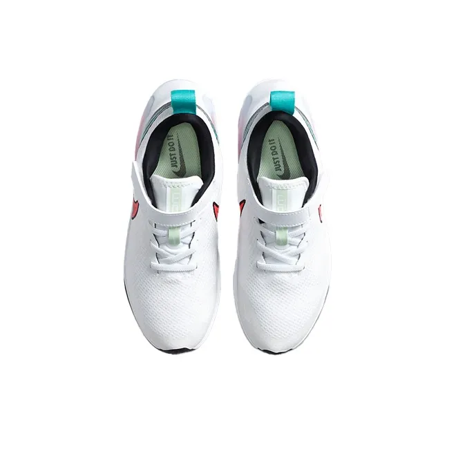 Nike Air Zoom Arcadia Shock Absorbers Low Top Running Shoes White Red Blue Children Aged 3 7 Years Old-3