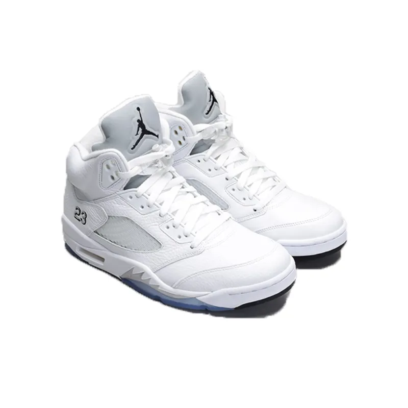 Jordan 5 Retro Metallic White 2015 GS-3