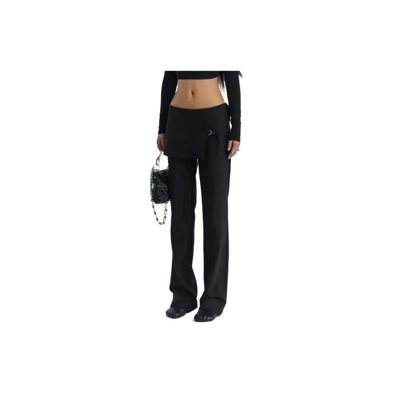 The Kript Casual Pants Women's Black-3