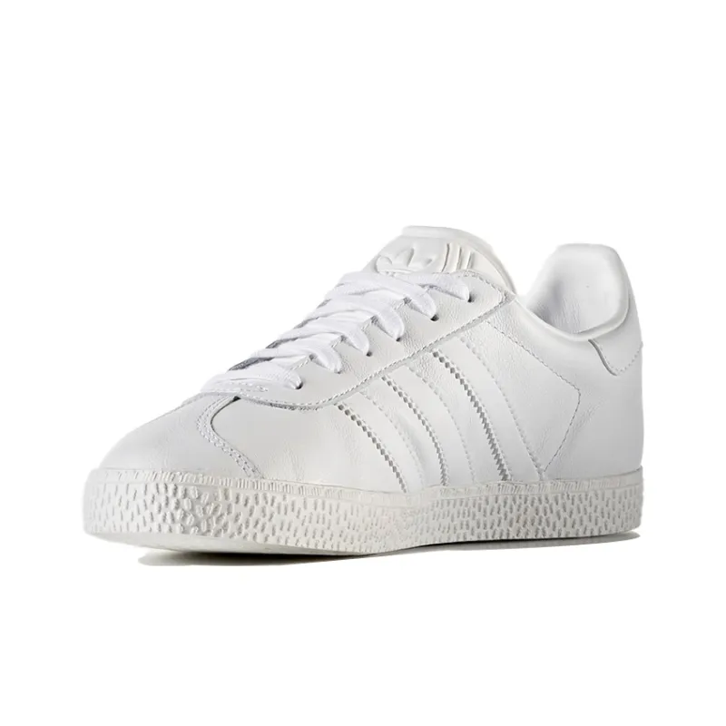Adidas Gazelle J 'Triple White'-2