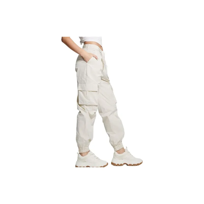 GUESS Cargo Pants Cargo Pants Women's Pearl White-3