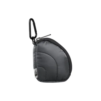 THE NORTH FACE Nylon Coin Purse Mini Unisex Silver Gray