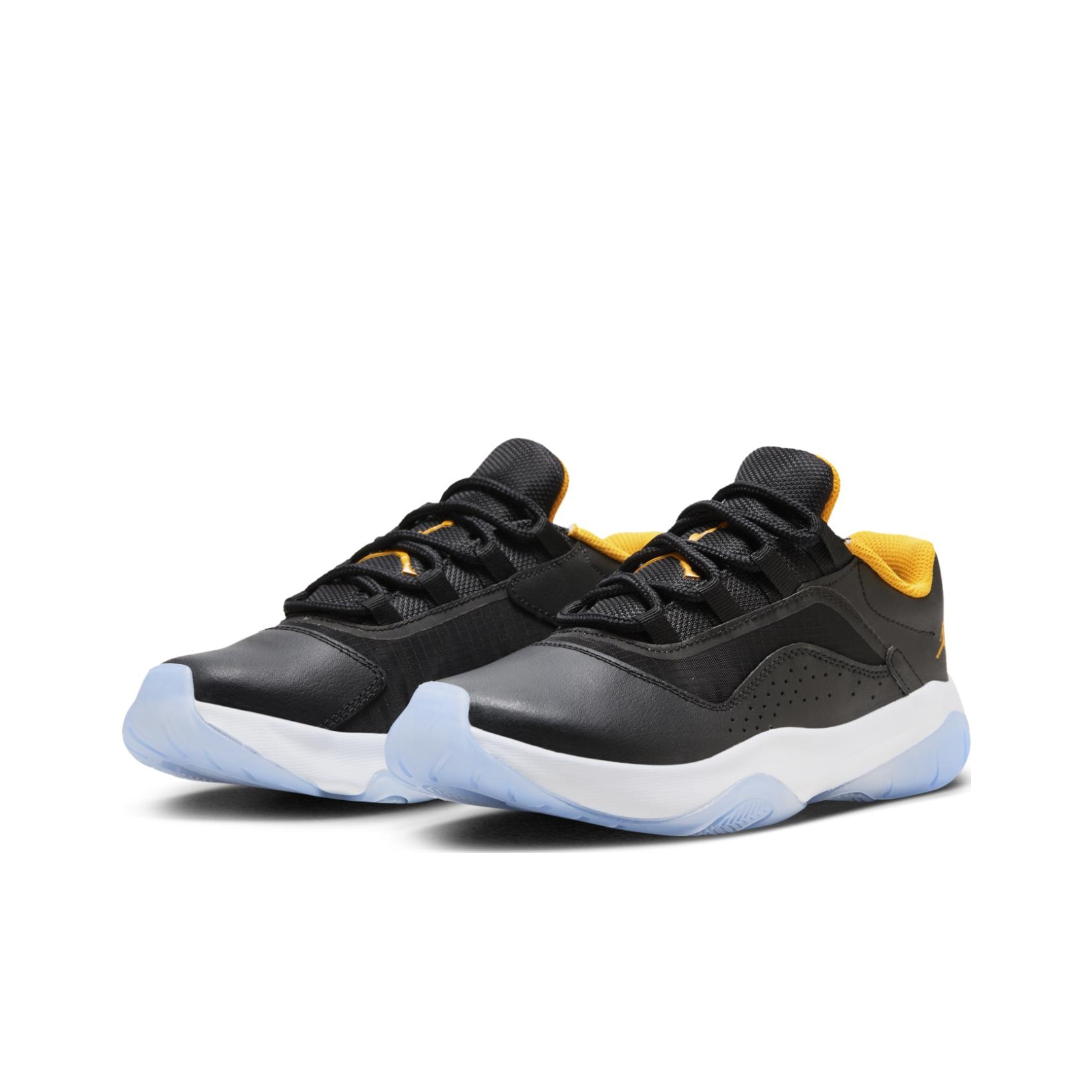 Air Jordan 11 CMFT Low GS Black Yellow White POIZON