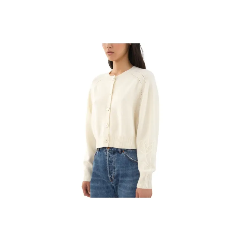 Chloe SS24 Knitwear Women's Coconut Milk-3