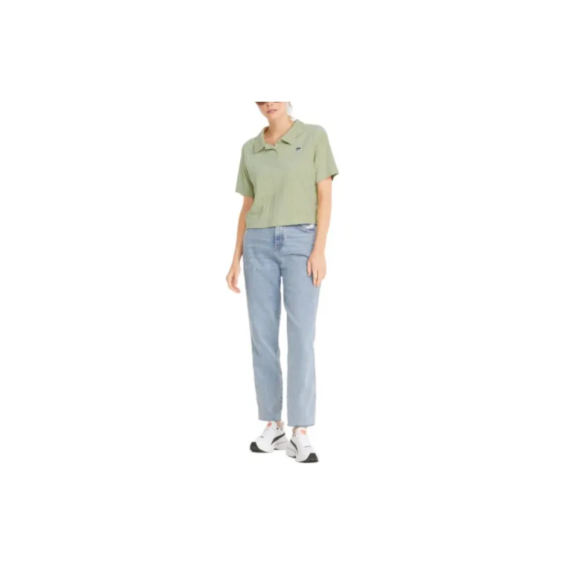 PUMA DOWNTOWN Polo Shirt Women's Green-2