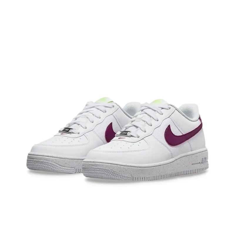 Nike Air Force 1 Low Crater Next Nature White Sangria GS-2