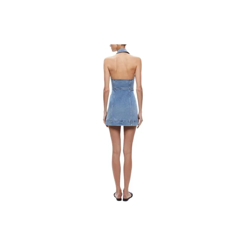 ALICE+OLIVIA Kendall Denim Dress-2