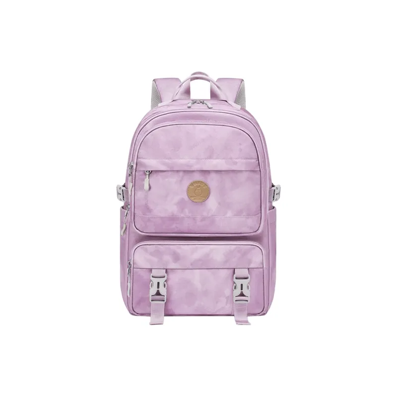 V.NINE Fabric Backpack Large Size Unisex Sky Blue/Sky Pink-4