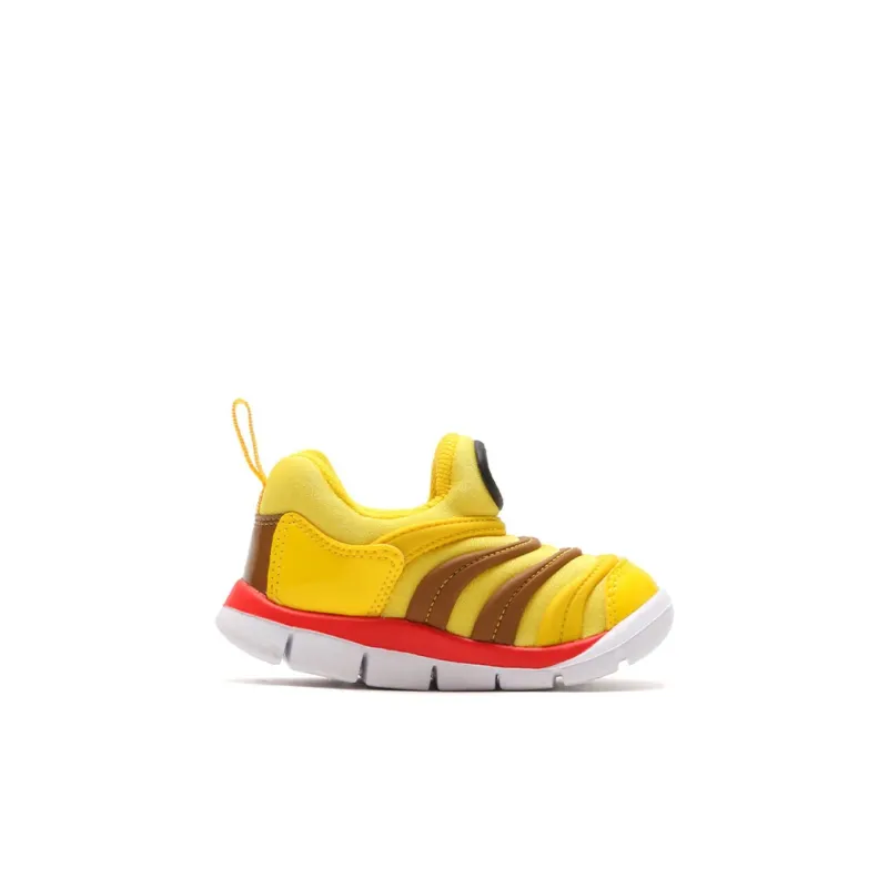 Nike Dynamo Free SE Slip Resistant Cushioning With Rebound Low Top Toddler Shoes Yellow Infant And Toddler-1
