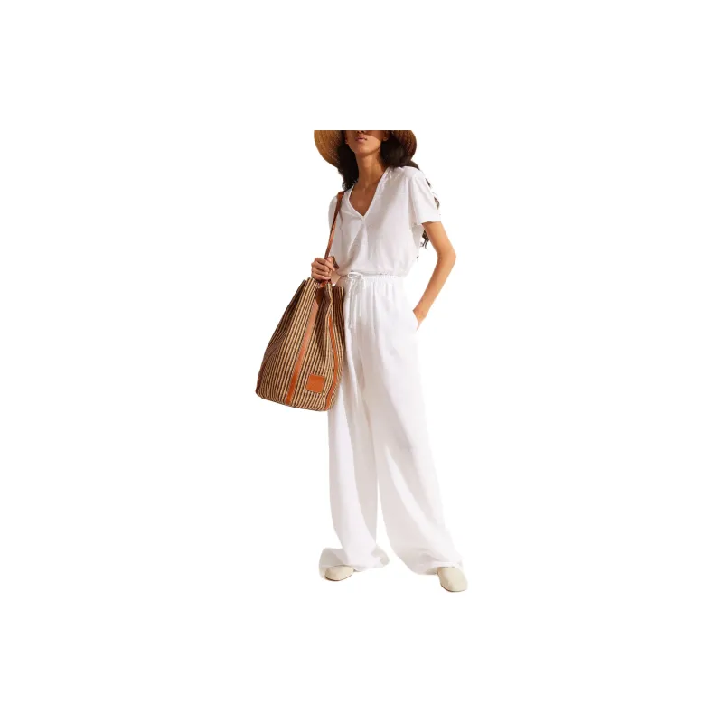 Loro Piana Graysen Trousers Casual Pants Women's White-1