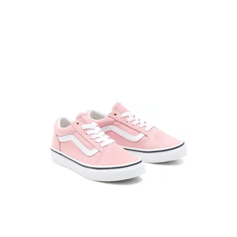Vans Old Skool Lightweight And Breathable Low Top Kids' Skateboarding Shoes Light Pink Children Aged 3 7 Years Old-2