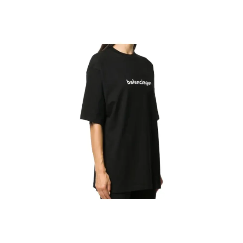 Balenciaga Copyright Large Fit T Shirt 'Black'-1