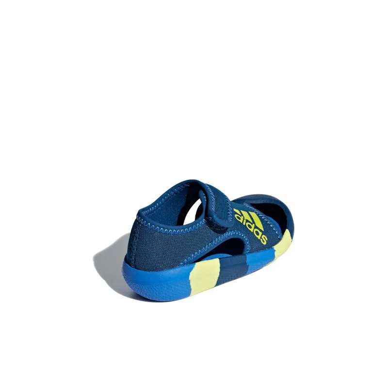Adidas Neo Altaventure Breathable Low Top Outdoor Sandal Blue Yellow Infant And Toddler-3