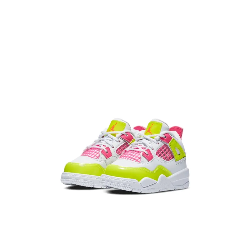 Jordan 4 Retro White Lemon Pink TD-2