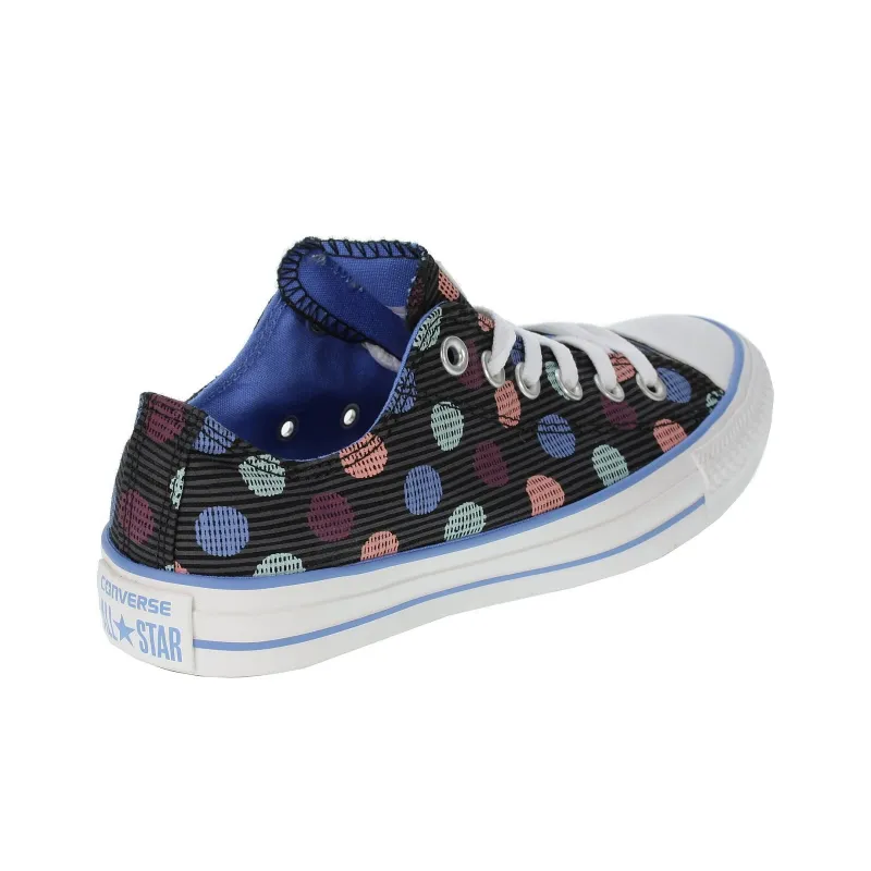 Converse Chuck Taylor All Star Ox Polka Dots Graphite Women's-3