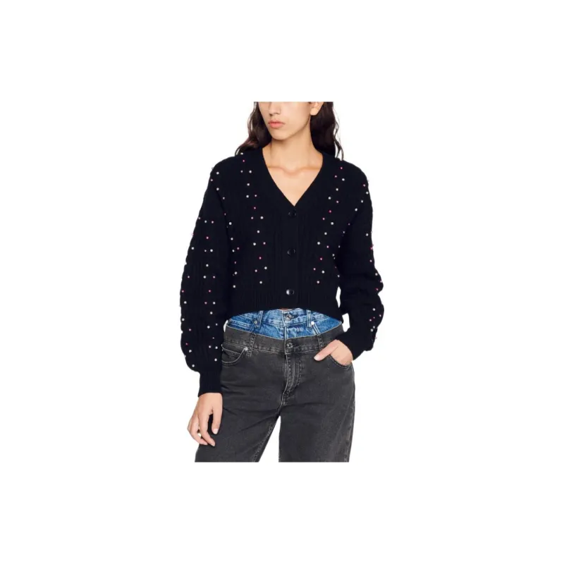 Sandro FW22 Knitwear Women's Black-3