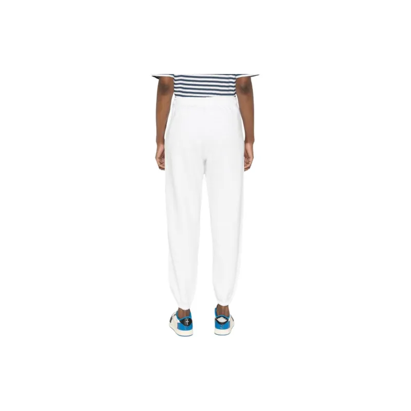 Polo Ralph Lauren SS24 Knitted Sports Pants Women's White-2