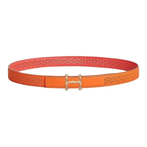 HERMES Leather Belts Women's